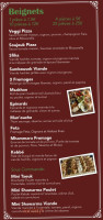 Al Baladi menu