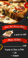 Top Pizza menu