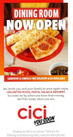 Cicis Pizza food