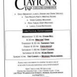 Clayton's Tap Dentro