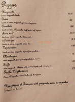 Le Tremplin menu