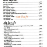 Tomcafé Cardápio