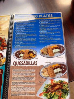 Don Pancho's Mexican menu