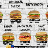 B.burger Nourriture