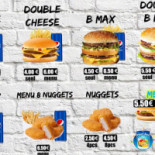 B.burger Nourriture