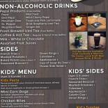 Crosswinds Restaurant Bar Cardápio