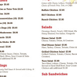 Rusty Lounge Comida