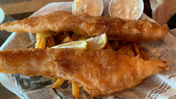 Go Brit! Fish Chips food