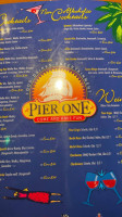Pier One menu
