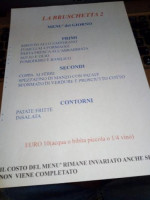 La Bruschetta 2 menu