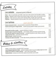 Carre Mer menu