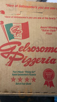 Gelsosomo's Pizza menu