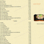 Le Mandarin Cardápio