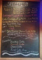 Towpath Tavern menu