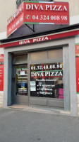 Diva Pizza food