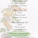 L'Appart Cardápio