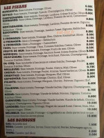 Le Coq Hardi menu