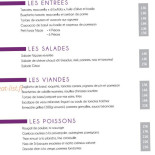 Palais De La Méditerranée Cardápio