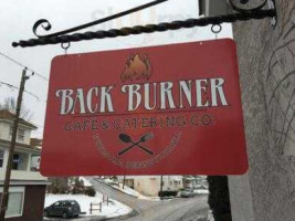 Backburner Cafe Catering Company outside