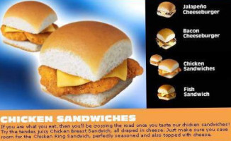 White Castle menu