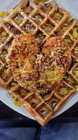 Dame's Chicken Waffles food
