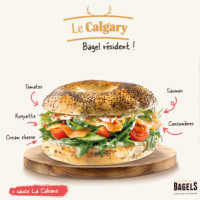 La Cabane A Bagels Roques food