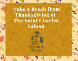 The St. Charles Saloon menu