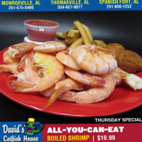 Davids Catfish House food