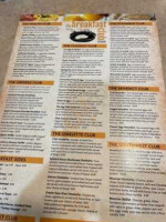 Bishops Diner menu