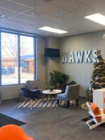 Hawks Coffee Shop inside