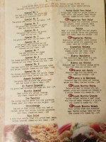 Mi Puerto Mexican Resturant menu