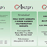 Amigos Kuivasjaervi menu