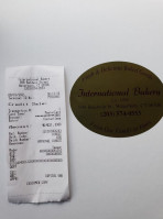 International Bakery Of Waterbury Inc. menu