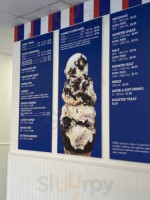 Handel's Ice Cream menu