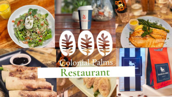 The Colonial Palms Restaurant food