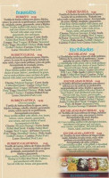 Los Sabores De Mexico menu