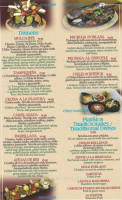 Los Sabores De Mexico menu