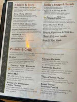 Moose Stella’s Cafe menu