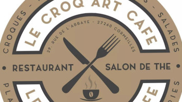 Le Croq'art Café inside
