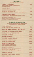 Babbo's Pizza menu