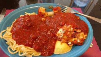 Spaghetti Steak House food