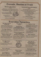 Cracker Barrel Old Country Store menu