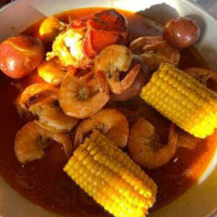 Red Crab Juicy Seafood inside