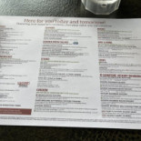 Ruby Tuesday Cardápio