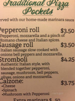 Fabio's Pizza menu