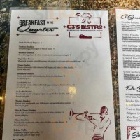 C3's Bistro menu