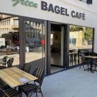 Green Bagel Café inside