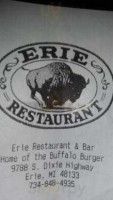 Erie Restaurant & Bar food
