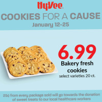 Hy-vee Bakery menu