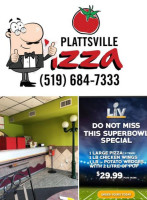 Plattsville Pizza food